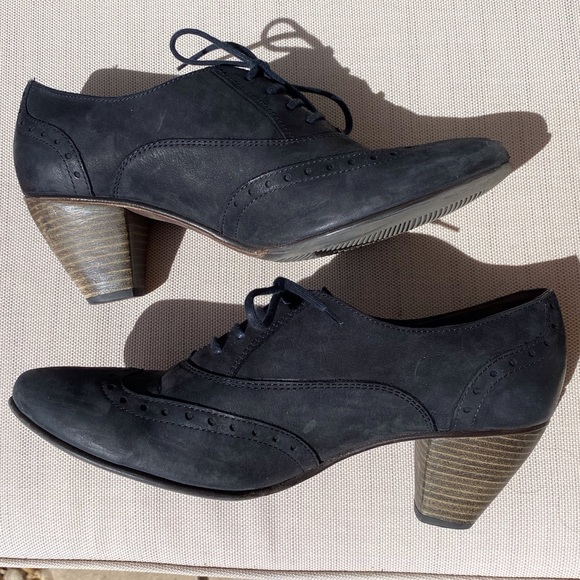 PAUL GREEN Black Nubuck Booties - Picture 4 of 12